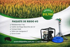 PAQUETE DE RIEGO BISONTHE #3