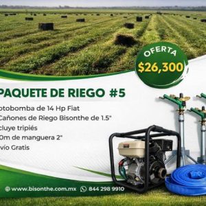 PAQUETE DE RIEGO BISONTHE #5